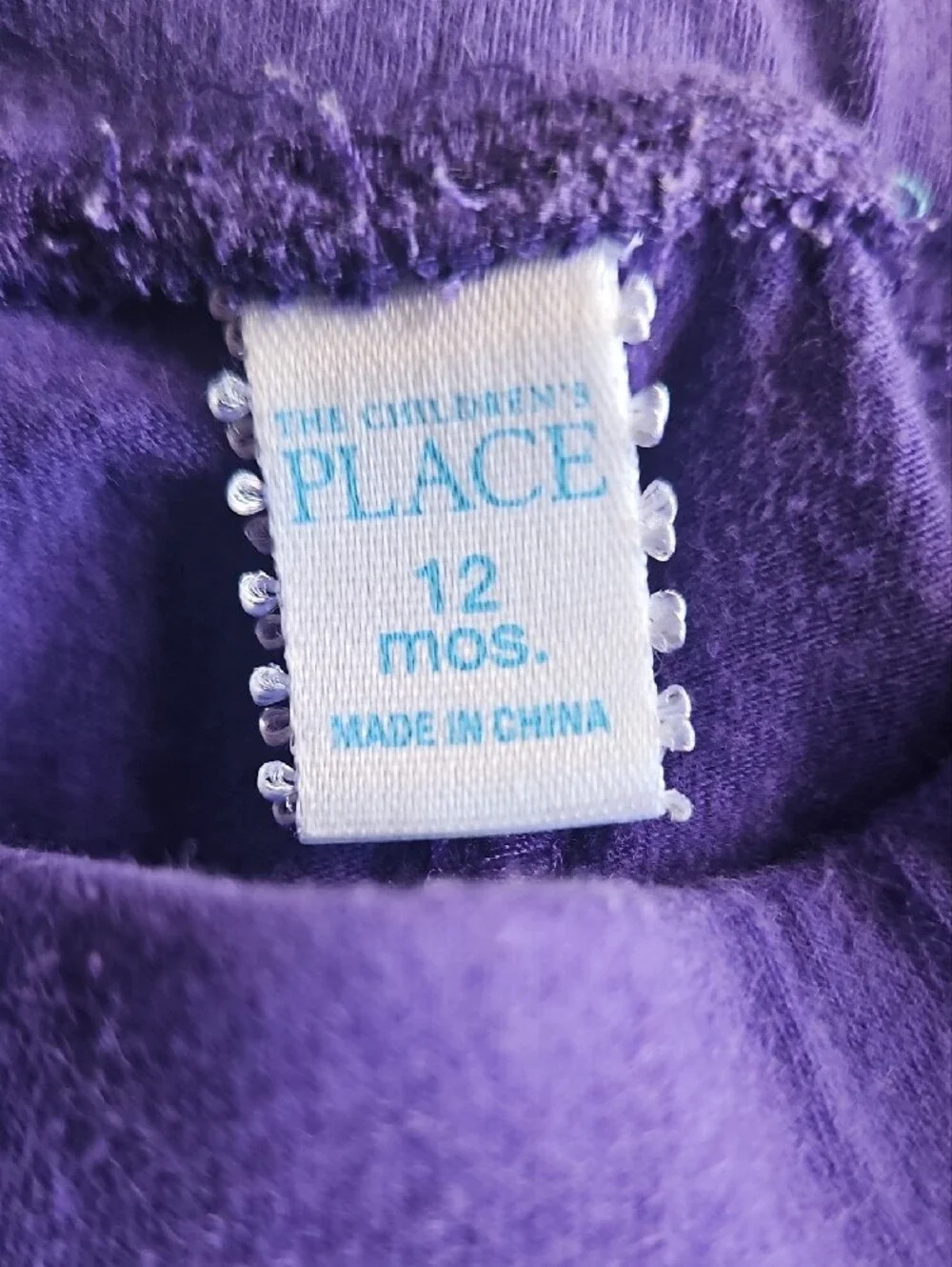 The Children's Place Bright Purple Elastic-Waist Joggers